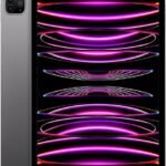 Apple iPad Pro 11-inch (4th Generation): with M2 chip, Liquid Retina Display, 256GB, Wi-Fi 6E, 12MP front/12MP and 10MP Back Cameras, Face ID, All-Day Battery Life