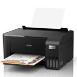 Epson Ecotank L3210 A4 All-in-One Wired Colour Home Inkjet Printers, Black