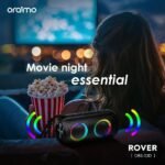 Oraimo Rover 12W Wireless Speaker | HavyBass™ & RGB Lightshow | IPX5 Waterproof Portable Speaker | Tanzania - Image 4