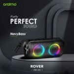 Oraimo Rover 12W Wireless Speaker | HavyBass™ & RGB Lightshow | IPX5 Waterproof Portable Speaker | Tanzania - Image 5