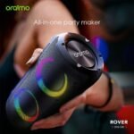 Oraimo Rover 12W Wireless Speaker | HavyBass™ & RGB Lightshow | IPX5 Waterproof Portable Speaker | Tanzania - Image 6