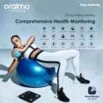 Oraimo Smart Scale | 18 Key Fitness Metrics | Body Fat & Weight Scale | Bluetooth App Sync | Price in Tanzania - Image 6