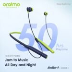 Oraimo Necklace 4 Wireless Bluetooth Earphones – Long Battery, Deep Bass & Magnetic Design | Tanzania - Image 6
