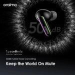 Oraimo SpaceBuds Hybrid ANC Earbuds | 50dB Noise Cancellation & 40-Hr Playtime | TWS Earphones Price in Tanzania - Image 6