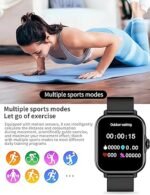 Smart Watch A58 Plus – Bluetooth Call, Fitness Tracker, Heart Rate Monitor | Tanzania - Image 2