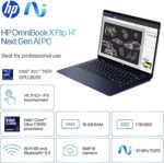 HP OmniBook X Flip 2-in-1 AI PC - Intel Core Ultra 7 | 16GB RAM | 1TB SSD | 14” 2K Touchscreen | Copilot+ Laptop | Tanzania - Image 4