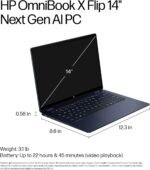 HP OmniBook X Flip 2-in-1 AI PC - Intel Core Ultra 7 | 16GB RAM | 1TB SSD | 14” 2K Touchscreen | Copilot+ Laptop | Tanzania - Image 6