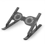 Portable Laptop Stand with Cooling Fan - Ergonomic Adjustable Riser for Desk & Travel | Enhanced Cooling & Universal Fit | Tanzania - Image 5