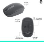 Logitech M196 Bluetooth Mouse | Portable, 12-Month Battery Life & Recycled Plastic Build | Price in Tanzania - Image 5