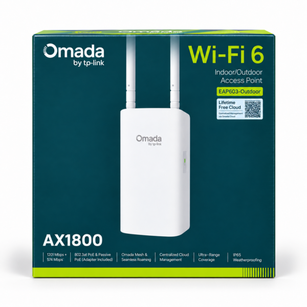 TP-Link EAP603-Outdoor AX1800 WiFi 6 Access Point