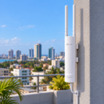 TP-Link EAP110-Outdoor ikiwa imefungwa nje